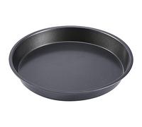 Xyntor 9 Inch Carbon Steel Pizza Pan | Nonstick Baking Sheet for Oven & Microwave | Round Pizza Tray for Pies/Cakes/Bread | Oxidation Defiant & Simple Wipe
