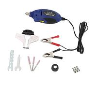 Xyntor Affûteuse de tronçonneuse électrique portative 12V, Mini broyeur de scie à chaîne, Outils de meulage d'extérieur