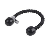 Xyntor Attache de câble de Corde Triceps |Conception Robuste en Nylon et pivotant |Optimise la Contraction Musculaire des Triceps/Biceps/épaules |Équipement de Gym de 70 cm avec Prise