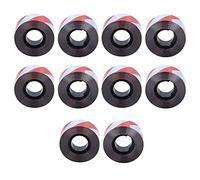Xyntor Bird Deterrent Tape 10PCS | 2.5cm x 60M Dual - Sided Red Silver Reflective Tape | Scare Away Pigeons, Woodpeckers, Geese | for Orchard, Garden, Farm, Pond Guarding