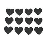 Xyntor Closet Hanger Connector | 12 Pack Black Hooks for Clothes/Suits/Dresses | Space Saving Wardrobe Organizer | Sturdy Plastic Hanger Connector