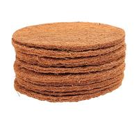 Xyntor Coconut Fiber Bird Resting Mat | 10Pcs Adjustable & Breathable Replacement Pad for Parrots/Finches/Pigeons | Plant - Based Reptile Rug & Cage Liner