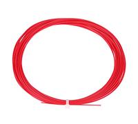 Xyntor Corde de Raquette de Badminton |Ligne en Nylon 6 Couleurs de 10 m avec Une flexibilité et Une résilience élevées |Cordage qualifié pour Raquettes/équipements Sportifs |0,72 mm de (Red)