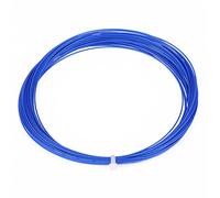 Xyntor Corde de Raquette de Badminton |Ligne en Nylon 6 Couleurs de 10 m avec Une flexibilité et Une résilience élevées |Cordage qualifié pour Raquettes/équipements Sportifs |0,72 mm de (Blue)