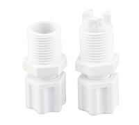 Xyntor Ensemble d'adaptateur de raccord d'entrée de clapet Anti-Retour de Piscine, Paquet de 2 |Remplacement pour Les séries CL200/CL220 |Accessoires d'entretien de Piscine Robustes
