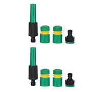 Xyntor Ensemble de connecteur de Tuyau de Jardin 2 Pack | G1 / 2 Raccords à Eau Rapide Connect pour l'irrigation du Jardin/Lavage de Voiture/baignade pour Animaux de Compagnie | Kit