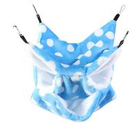 Xyntor Flannel Hamster Hammock & Hanging Bed House | 3 - Layer Warm Labyrinth Design for Small Pets/Chinchilla/Sugar Glider | Cozy Multi - Layer Resting Area & Play Area