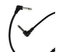 Xyntor Guitar Pedal Cables 6 Pack | Quiet Plated Plugs & OFC Copper Core | Patch Cords for Electric Guitar/Bass/Pedal Board | 12.2 Inch