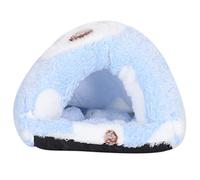 Xyntor Hamster Bed | Warm Winter House Cave for Guinea Pigs/Hedgehogs/Rabbits | Removable & Machine Washable Pet Sleeping Bed (S)