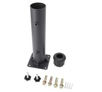 Xyntor Patio Umbrella Stand | Heavy Duty Metal Base with 4 Stabilizing Modules | Deck Mount Umbrella Holder for Outdoor/Garden/Lawn | Weatherproof Design