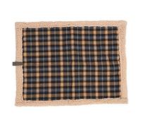 Xyntor Pet Bed Blanket with Inner Layer | Fleece Mattress Pad for Dogs/Cats/Small Pets | Secure Grip & Machine Washable | Portable Travel Mat 76x58cm