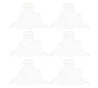 Xyntor Poches de Billard, Paquet de 6 | Filets de Table de Billard en Nylon Blanc de 7,2 cm | Toiles de Remplacement Robustes pour Tables de Billard/Tables de Snooker | Installation et