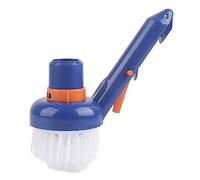 Xyntor Pool Vacuum Brush for Corners & Steps | Nylon Filaments Maintain Challenging - to - Access Spa & Hot Tub Areas | Compact Corner Brush for Above Ground/Inground Swimming Pools