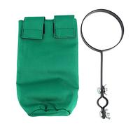 Xyntor Porte-Sac pour Baguettes de Tambour |Tissu Oxford de Protection de Grande capacité avec Pince |Support sécurisé pour Batterie/Percussion/pupitre |Peut contenir Plusieurs Paires (WH05 Green)