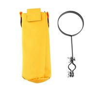 Xyntor Porte-Sac pour Baguettes de Tambour |Tissu Oxford de Protection de Grande capacité avec Pince |Support sécurisé pour Batterie/Percussion/pupitre |Peut contenir Plusieurs Paires (WH03 Yellow)