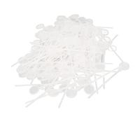 Xyntor Poultry Leg Bands 100pcs | Disposable Leg Ties with Tag Covers for Wet Conditions | for Chickens/Ducks/Geese/Poultry Birds | Safe PP Material, Inverted Tooth Buckle