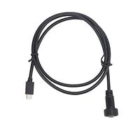 Xyntor Sealed USB Connector Type C Male | IP67 Thread Lock for Harsh Environments | Industrial Plug for Outdoor Gear/Machinery/IoT Devices (ou)