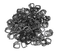 Xyntor Shade Cloth Hooks 100Pcs | Sunlight Blocking Greenhouse Hanging Clips for Shade Fabric/Carport/Fence | Plastic Shade Net Hooks 3.5x3.3cm, 193g