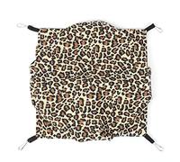 Xyntor Small Animal Hammock Bed | Reversible Canvas & Plush for Hamsters/Squirrels/Birds | All - Season Hanging Retreat & Hideaway for Cages (S)