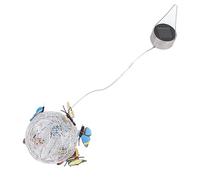 Xyntor Solar Hanging Luminaries Outdoor | Weatherproof Color Changing LED Swaying Lanterns for Garden/Patio/Yard | Auto on/Off, 8H Runtime, No Wiring Needed