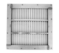 Xyntor Stainless Steel Pool Drain Cover | Suction - Blocking Square Grate Plate for Swimming Pools/Spas/Saunas | 32x32cm Enduring Floor Drain Replacement