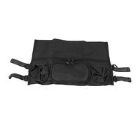 Xyntor Stroller Organizer Bag with Cup Holders | Large Capacity Hanging Tray for Infant Food & Bottles | Universal Fit for Pram & Pushchair | Lightweight Storage Pouch