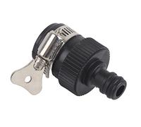 Xyntor Universal Tap Connector | Leak - Proof Stainless Steel Garden Hose Adapter | Easy Install No Tool Needed for Car Washing/Gardening | Extended Oxidation - Proof Fit Most Taps