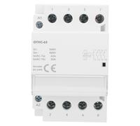 XYONG Contacteur modulaire, module de soudage de bobine de controle de circuit industriel, contacts 4P 4NO GYHC-63