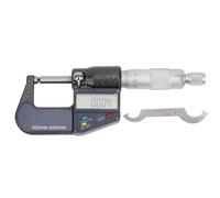 XYONG Micrometre numerique a double tete ronde en acier inoxydable, 0-25 mm, metrique, 0,001 mm/0,0005 po