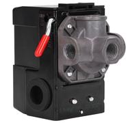 XYONG Pressostat 4 trous 4 voies, controleur de commutateur mecanique pour compresseur d'air 220 V 20 A 95-125 psi