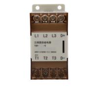 XYONG Relais statique triphase avec radiateur, tension de commande 3-32 V CC, tension de charge 24-380 V CA, coque blanche 10 A, TSR 10DA S