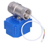 XYONG Vanne a boisseau spherique motorisee en acier inoxydable, electrique, passage direct, 1 po, CWX-60P-CR03-AC220V-DN25