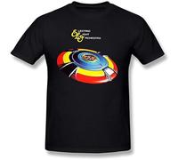 XYREN Qp6Ker Men's The Very Best of Electric Light Orchestra Elo T Shirt Black Size 3XL