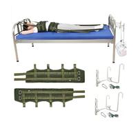 Xyrona Table d'Inversion Ceinture d'étirement Intégral par Gravité, Enveloppant Le Corps à 360°, Dispositif de Décompression Vertébrale Antidérapant à Double Rangée, Banc(L37in/95cm)
