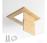 Xyrona Trappe de Visite Trappe d'accès au Plafond avec Vis et Ruban Adhésif, Cache-Trou Mural de 10 à 40 cm pour Plomberie/Électricité/Chauffage, Boîte d'accès(A,12X15cm/4.7x5.9)