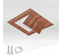 Xyrona Trappe de Visite Trappe d'accès au Plafond avec Vis et Ruban Adhésif, Cache-Trou Mural de 10 à 40 cm pour Plomberie/Électricité/Chauffage, Boîte d'accès(D,12X15cm/4.7x5.9)