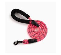 XYRTHSKO Laisse for Chien Robuste de 150 cm, réfléchissante, Compatible avec Les Grands, Petits, Moyens et Chiens, idéale for Golden Retriever(Red)