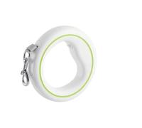 XYRTHSKO Laisse rétractable UFO 2 Lite avec Boucle en métal, poignée antidérapante, Frein à Une Main, Verrouillage de Pause, Compatible Les Chiens Petite et Moyenne Taille(Green)