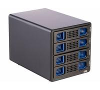Xystec Boîtier USB 3.0 / ESATA pour 4 disques durs SATA