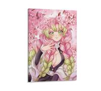 XYSWDD Mitsuri Kanroji Poster d'anime - Impression sur toile de style rustique pour salon, salle de bain, chambre à coucher (30 x 45 cm)