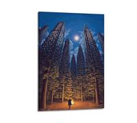XYSWDD Poster décoratif sur toile, réalisme magique de Rob Gonsalves, impression d'art moderne pour chambre à coucher (30 x 45 cm)