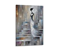 XYSXYCP Impression sur toile représentant une figure humaine - Décoration moderne pour salon, chambre à coucher - 40 x 60 cm