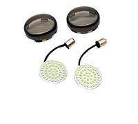 XYSZQJZYP Indicateur Clignotants Clignotant Av&ant Et Arrière POUR Moto 1156 1157 Avec Lentille POUR Road King POUR Ultra Glide POUR Road Glide