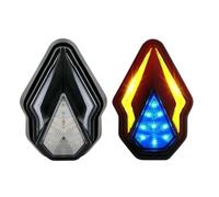 XYSZQJZYP Indicateur Clignotants Lot De 2 Feux Clignotants Universels POUR Moto, Montage Intégré, 12 V, Indicateur De Circulation Diurne, Lampe Clignotante, Couleur Ambre