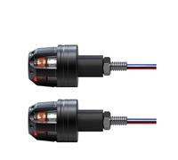 XYSZQJZYP Indicateur Clignotants Lot De 2 Interrupteurs De Moto En Alliage D'aluminium 12 V, En Caoutchouc, POUR Poignée De Guidon, Indicateur Latéral, Éclairage D'angle