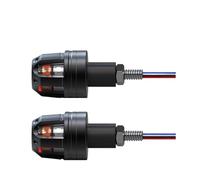 XYSZQJZYP Indicateur Clignotants Lot De 2 Interrupteurs De Moto En Alliage D'aluminium 12 V, En Caoutchouc, POUR Poignée De Guidon, Indicateur Latéral, Éclairage D'angle