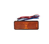 XYSZQJZYP Indicateur Clignotants Réflecteur De Feu Arrière De Moto, Feu De Freinage Arrière, Réflecteurs De Feu Arrière, Feux D'avertissement Latéraux, Camions POUR VTT POUR Scooter