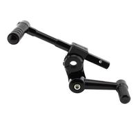 XYSZQJZYP Moto Levier Vitesse Commutation Sélecteur de vitesse réglable talon-pointe pour moto, sélecteur à levier, pédale frein biellette niveau pour modèle pour R18 (toutes années)