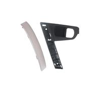 XYSZQJZYP Poignées Porte Intérieures Voiture Base De Poignée Porte Intérieure Av&ant Voiture, Revêtement D'habillage ABS Noir Argent Pour Qashqai J10 2007 2008 2009 2010 2011 2012 2013 2014 2015