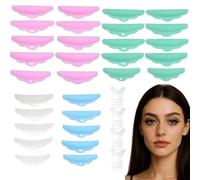 XYTAHDM 40PCS Pads Rehaussement de Cils en Silicone, avec 4 Brosse à Cils en Forme de Y, Coussin de Permanente à Cils, 5 Tailles, Recourbe-Cils Tiges de Levage de Cils Réutilisables